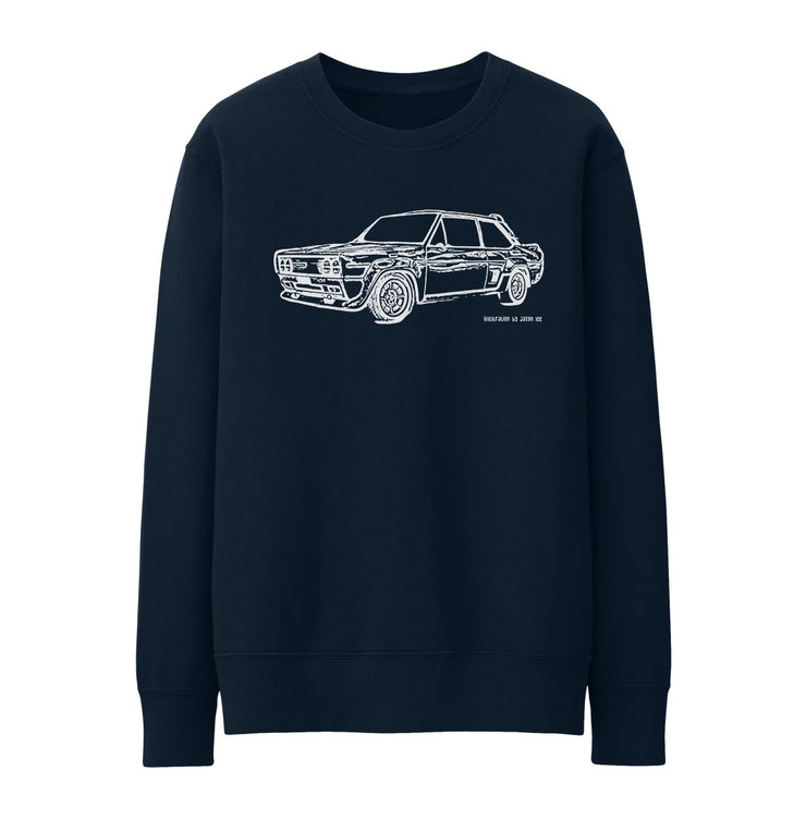 JL Illustration For A Fiat 131 Abarth Motorcar Fan Jumper