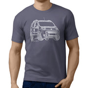 JL Illustration for a Fiat Qubo Motorcar fan T-shirt