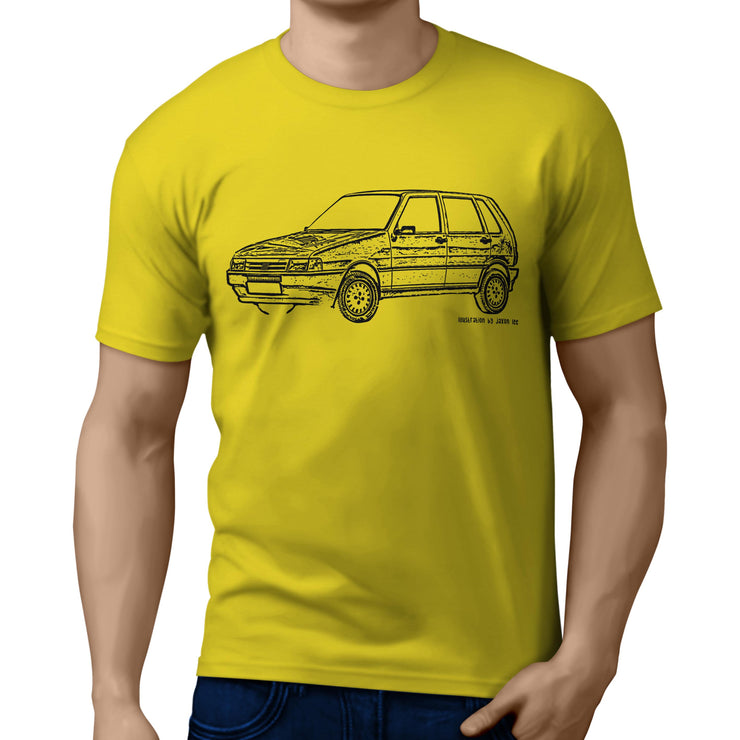 JL Illustration for a Fiat Uno Motorcar fan T-shirt