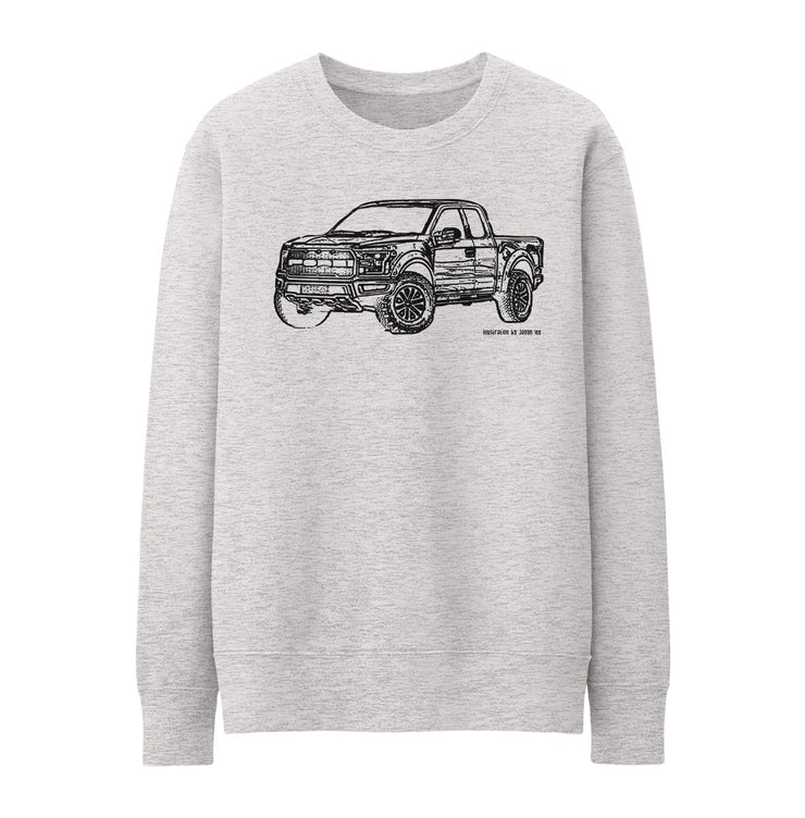 JL Illustration For A Ford F-150 Motorcar Fan Jumper
