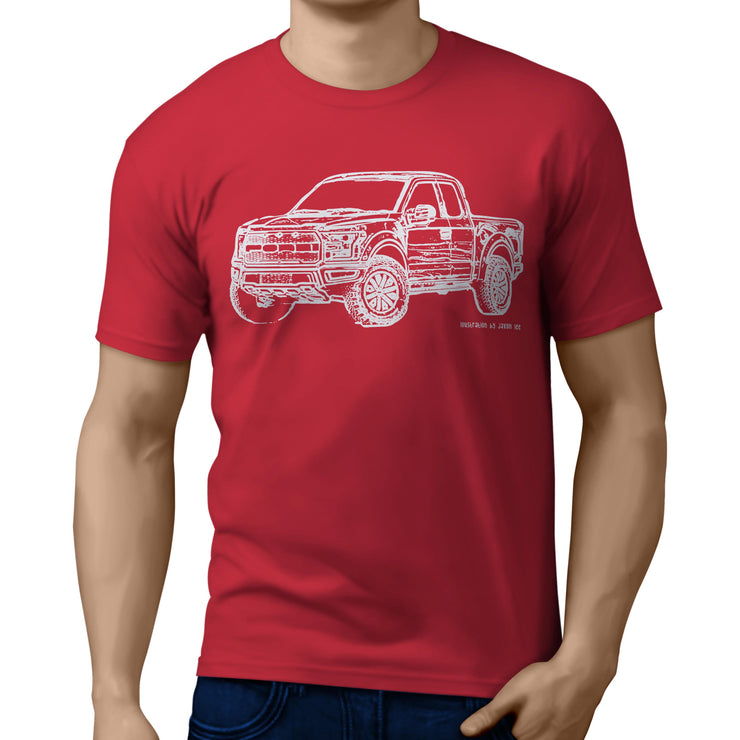 JL Illustration For A Ford F-150 Motorcar Fan T-shirt