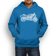 JL Illustration For A Honda CBR650R Motorbike Fan Hoodie