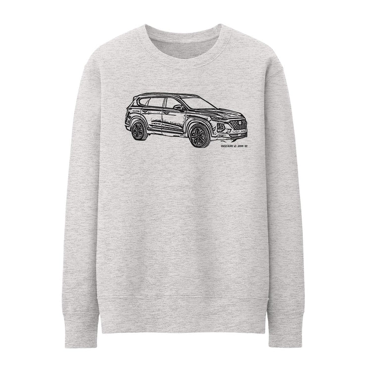 JL Illustration For A Hyundai Santa Fe Motorcar Fan Jumper
