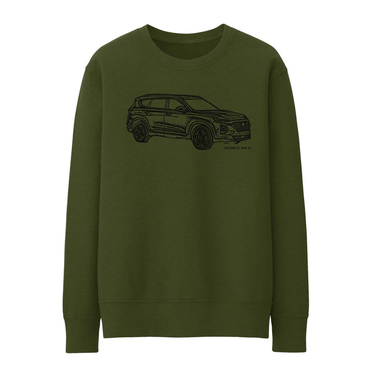 JL Illustration For A Hyundai Santa Fe Motorcar Fan Jumper