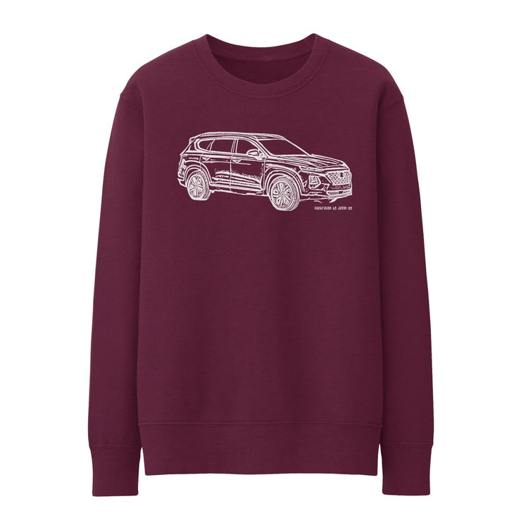 JL Illustration For A Hyundai Santa Fe Motorcar Fan Jumper