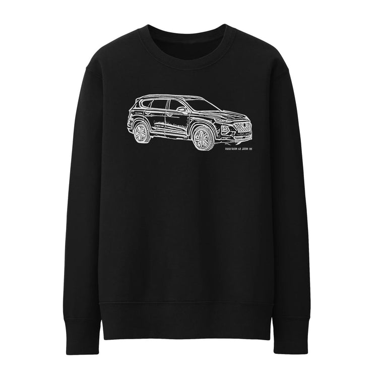 JL Illustration For A Hyundai Santa Fe Motorcar Fan Jumper
