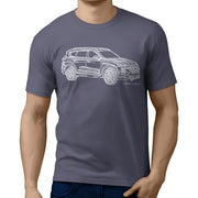 JL Illustration For A Hyundai Santa Fe Motorcar Fan T-shirt
