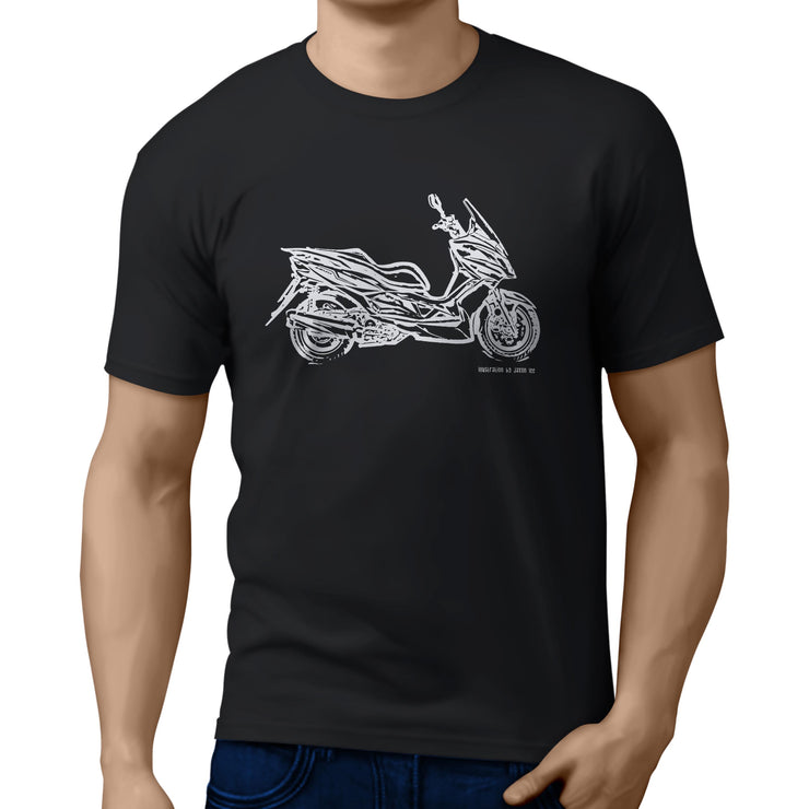 JL Art Tee aimed at fans of Kawasaki J300 Motorbike