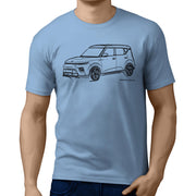 JL Illustration for a Kia Soul EV fan T-shirt