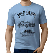 JL King Illustration for a Mercedes Benz 300SL Gullwing fan T-shirt