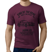 JL King Illustration for a Mercedes Benz 300SL Gullwing fan T-shirt