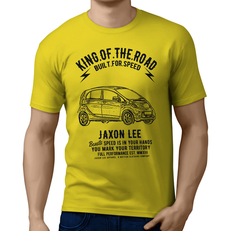 JL King Illustration for a Citroen C-Zero Motorcar fan T-shirt