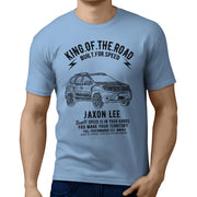 JL King Illustration for a Dacia Duster fan T-shirt