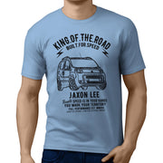 JL King Illustration for a Fiat Qubo Motorcar fan T-shirt