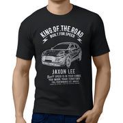 JL King Illustration for a Ford Puma Motorcar fan T-shirt