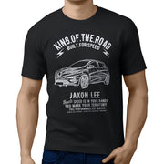JL King Illustration for a Renault Zoe Motorcar fan T-shirt