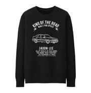 JL King Illustration For A SAAB 9000 Aero Motorcar Fan Jumper