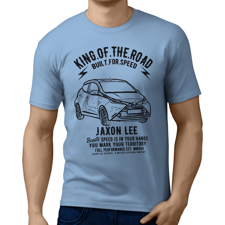 JL King Illustration for a Toyota Aygo fan T-shirt
