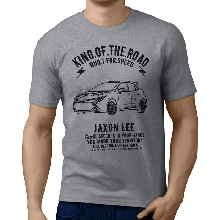 JL King Illustration for a Toyota Corolla Motorcar fan T-shirt
