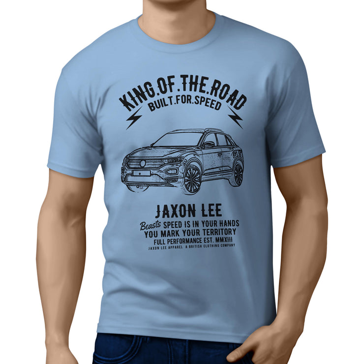 JL King Illustration for a Volkswagen T-Roc fan T-shirt