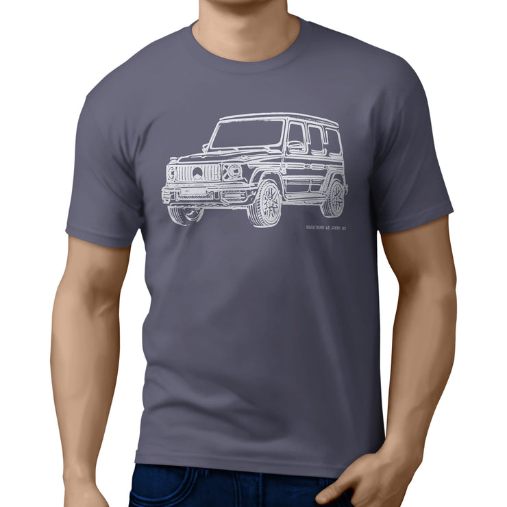 JL Illustration for a Mercedes Benz G Class Motorcar fan T-shirt