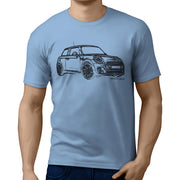 JL Illustration for a Mini Cooper fan T-shirt
