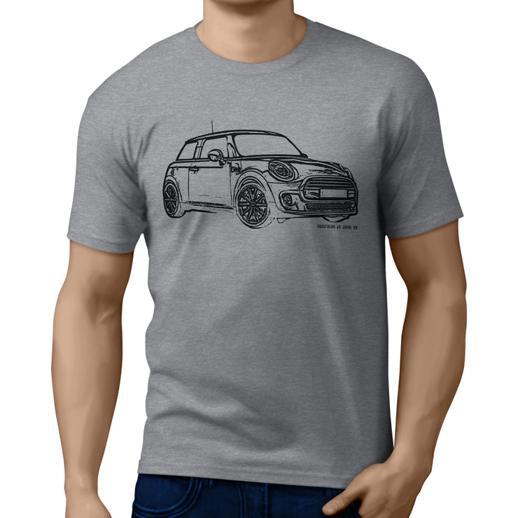 JL Illustration for a Mini Cooper fan T-shirt