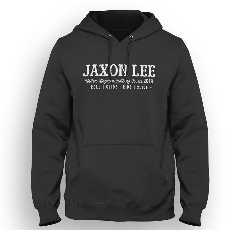 JL Ride Illustration For A Kawasaki ZZR1400 Motorbike Fan Hoodie