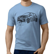 JL Illustration for a Renault Zoe Motorcar fan T-shirt