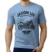 JL Ride Illustration For A Honda CBR650R Motorbike Fan T-shirt