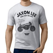 JL Ride Illustration For A Norton Atlas Nomad Motorbike Fan T-shirt