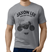 JL Ride Illustration For A Norton Atlas Nomad Motorbike Fan T-shirt