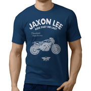 JL Ride Illustration For A Norton Atlas Nomad Motorbike Fan T-shirt