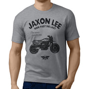 JL Ride Illustration For A Norton Atlas Ranger Motorbike Fan T-shirt