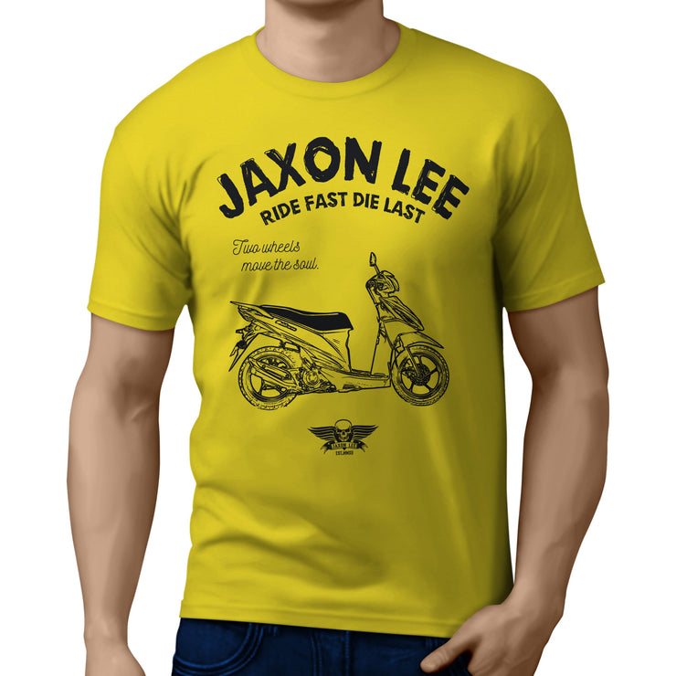 JL Ride Illustration For A Suzuki Address Motorbike Fan T-shirt