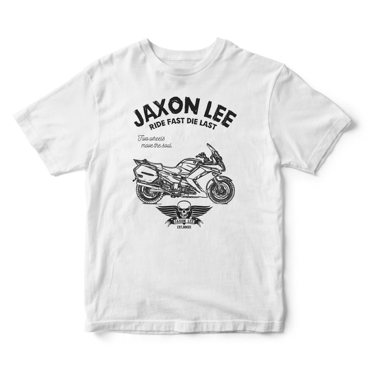JL Ride Illustration For A Yamaha FJR1300 2012 Motorbike Fan T-shirt