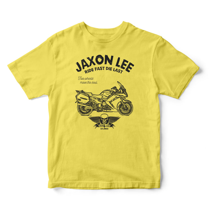 JL Ride Illustration For A Yamaha FJR1300 2012 Motorbike Fan T-shirt