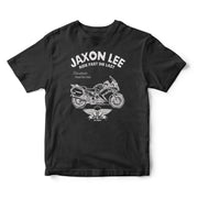 JL Ride Illustration For A Yamaha FJR1300 2012 Motorbike Fan T-shirt