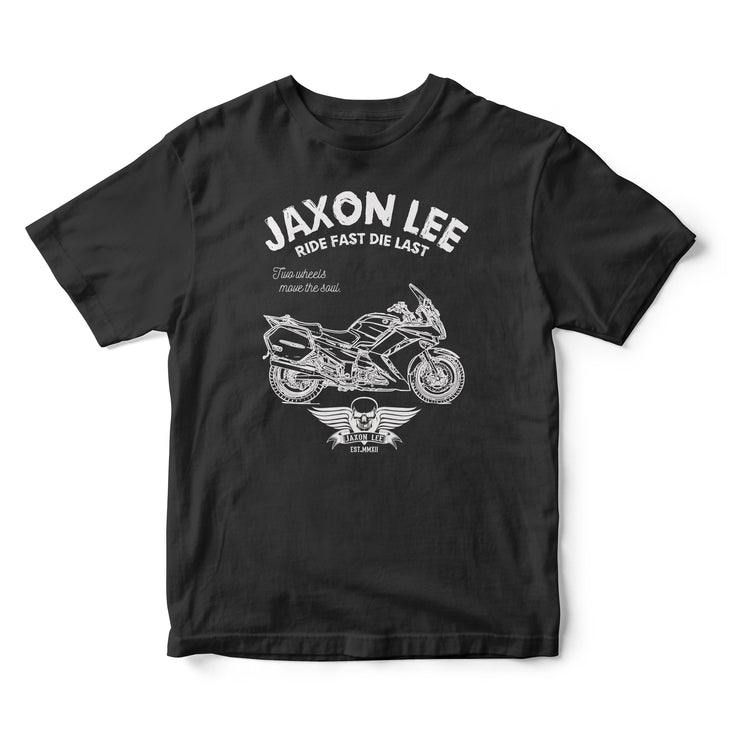 JL Ride Illustration For A Yamaha FJR1300 2012 Motorbike Fan T-shirt