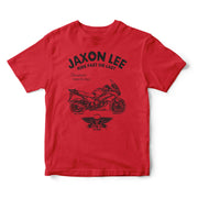 JL Ride Illustration For A Yamaha FJR1300 Motorbike Fan T-shirt