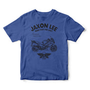 JL Ride Illustration For A Yamaha FJR1300 Motorbike Fan T-shirt