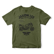 JL Ride Illustration For A Yamaha FJR1300 Motorbike Fan T-shirt