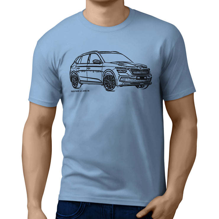 JL Illustration for a Skoda Kamiq Motorcar fan T-shirt