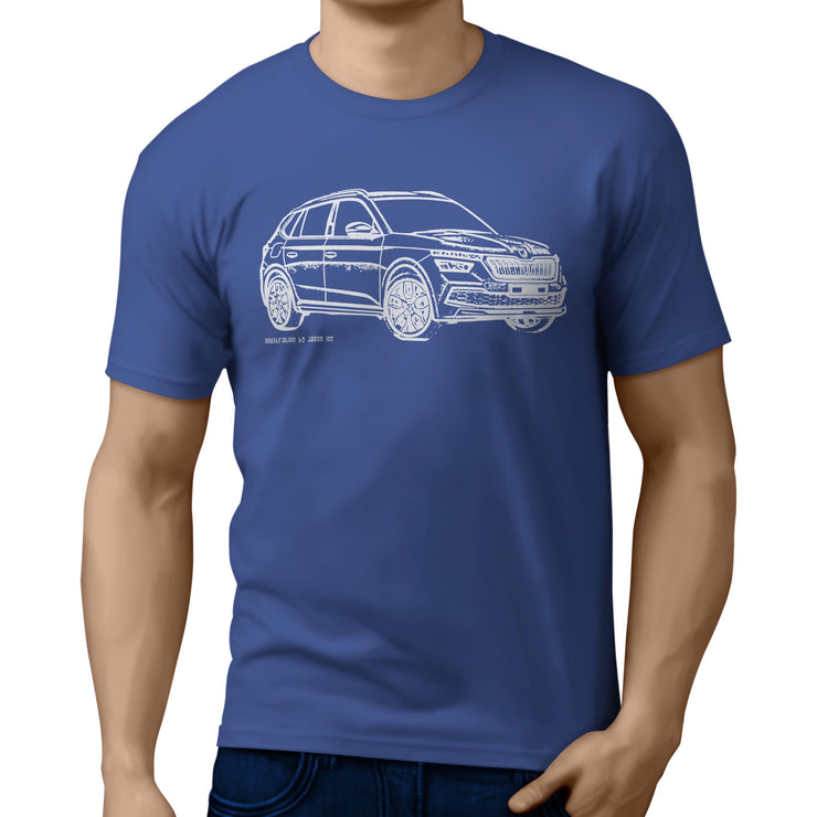 JL Illustration for a Skoda Kamiq Motorcar fan T-shirt