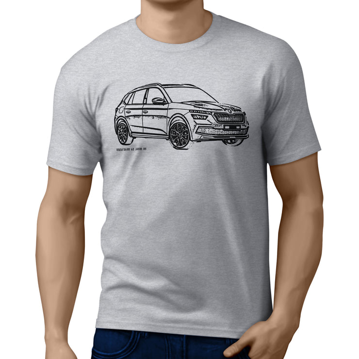 JL Illustration for a Skoda Kamiq Motorcar fan T-shirt