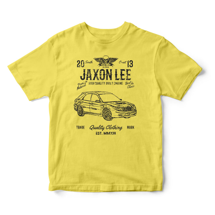 JL Soul Illustration For A 2004 SAAB 9-2X Motorcar Fan T-shirt