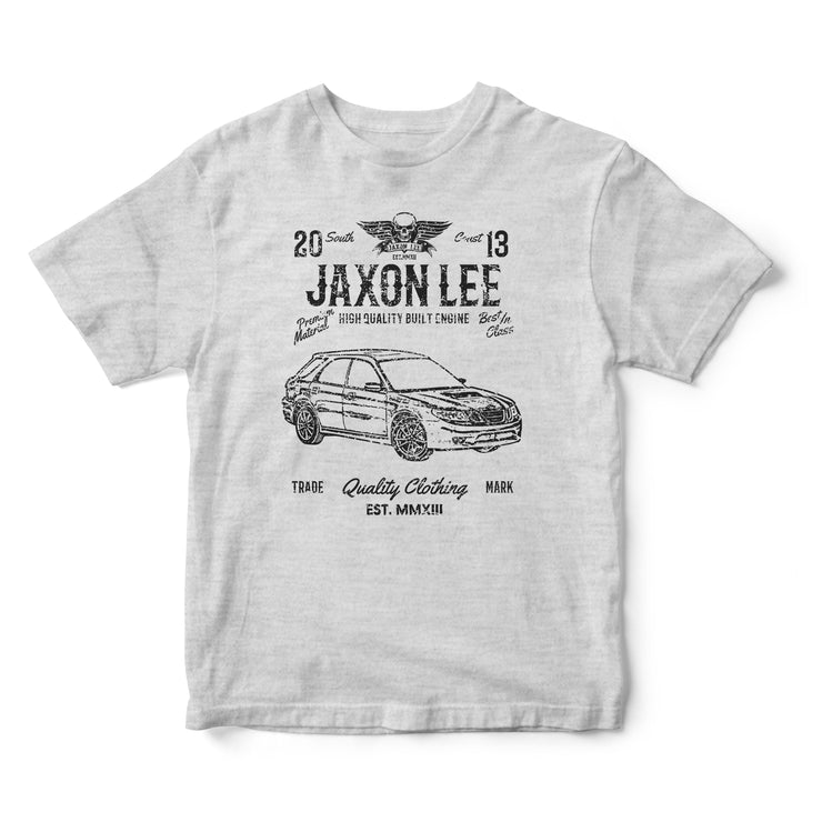 JL Soul Illustration For A 2004 SAAB 9-2X Motorcar Fan T-shirt