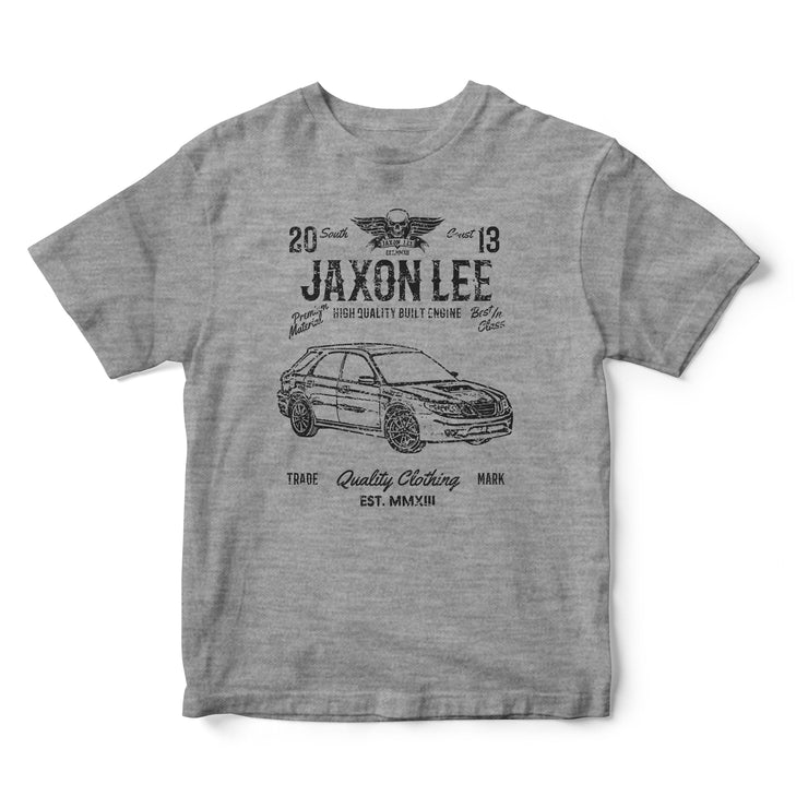 JL Soul Illustration For A 2004 SAAB 9-2X Motorcar Fan T-shirt