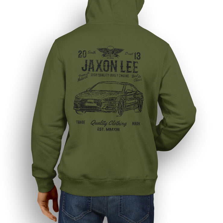 JL Soul Illustration For A Audi A5 Motorcar Fan Hoodie