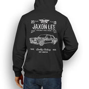JL Soul Illustration For A Fiat 131 Abarth Motorcar Fan Hoodie